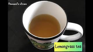 Lemon grass tea preparation and health benefits | எலுமிச்சை புல் டீ | Poongodi’s channel