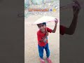 Enjoying Rain With Umbrella Shorts
