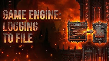 15.🕹️ Game Engine. Система логирования. Day2:  категория логирования, файл лога, debug break