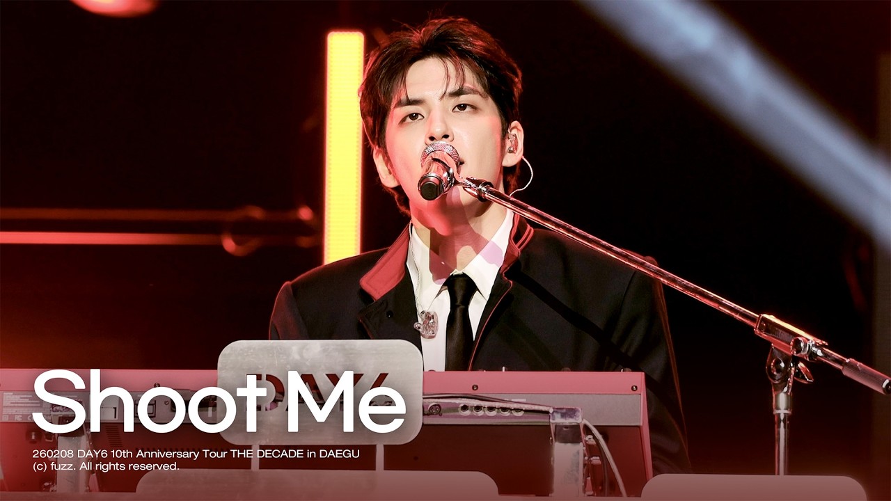 260208 Shoot Me - 원필 (WONPIL) | The DECADE in DAEGU | DAY6 4K FULL 직캠