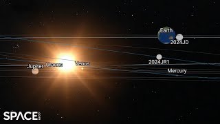 Two asteroids to make close Earth flybys within a day of each other