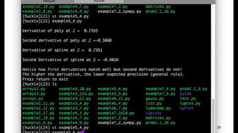 COSC370 - Finite Difference Approximations (Part 3)
