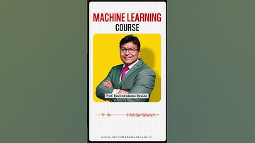 Machine learning course | Prof. Ravindrababu Ravula