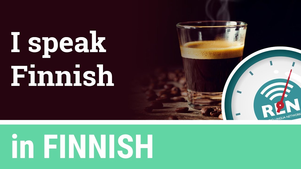 How to say that you speak Finnish - One Minute Finnish Lesson 3