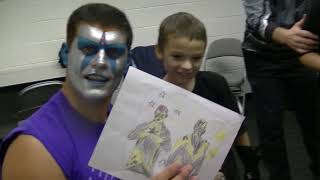 EXCLUSIVE UNEDITED BACKSTAGE OF DRAX SHADOW AKA ELIJAH SIGNING WWE CONTRACT ~part 2~