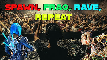 SPAWN ❤️ FRAG 💚 RAIL 🩵 REPEAT 💛 | QUAKE CHAMPIONS FRAG MOVIE