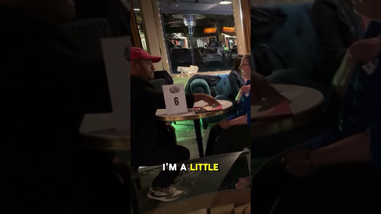 Went on a speed date for the first time and this happened!!!😱 