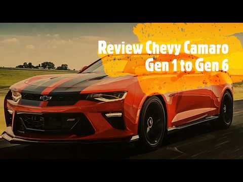 Diecast Chevy Camaro Gen 1 to Gen 6 #Vlog096