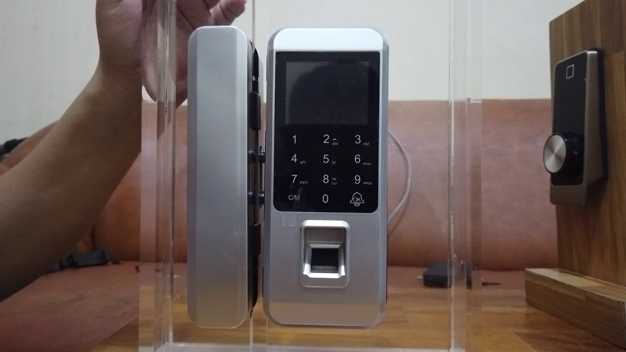 SMART ACCESS DOOR LOCK GLASS PINTU KACA ACCESSDOOR DOORLOCK SMARTLOCK YouTube