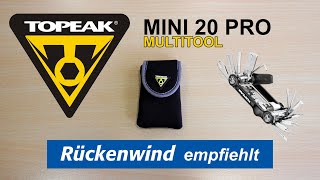 Rückenwind empfiehlt: Topeak Mini 20 Pro Multitool