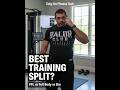 Build Your Best Training Split: Arnold Blueprint (PPL), Full Body, or Bro Split?