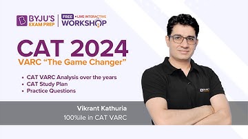 CAT 2024 | CAT Verbal Ability & Reading Comprehension Strategy | CAT VARC | BYJU