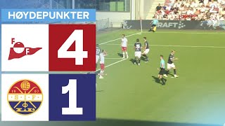 Fredrikstad 4 - 1 Strømsgodset - Høydepunkter