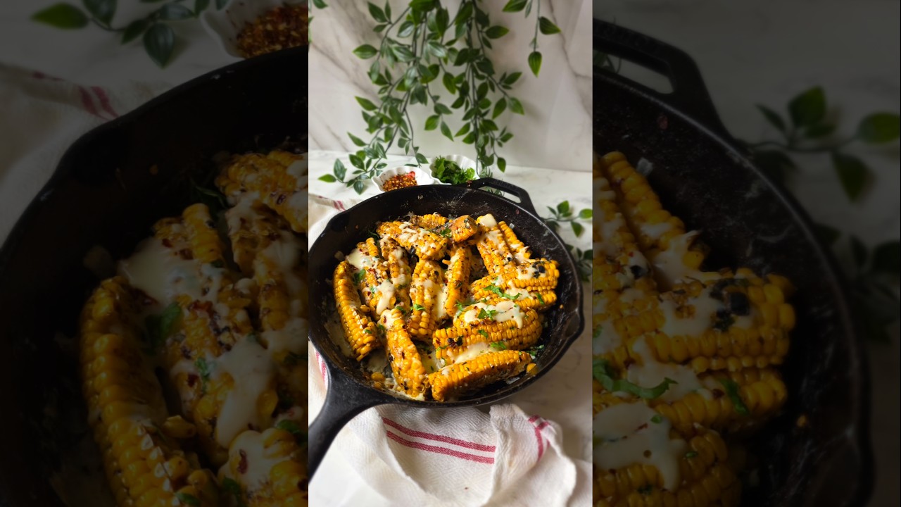 Эта кукуруза с сыром, маслом и чесноком &mdash; всё, что вам нужно в уютный прохладный день!