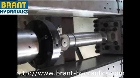Fluid Viscous Damper (FVD) High Speed Testing -- by Brant Hydraulics