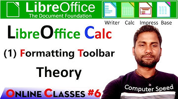 libreoffice calc  | libreoffice cal formatting toolbar |formating of calc|libreoffice kya hai |
