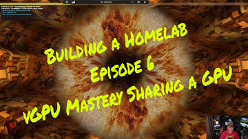 Building a Homelab : Episode 6 vGPU Mastery - NVIDIA Grid P40 Sharing 4GB to 6 VMs on Proxmox