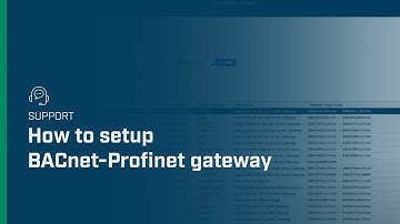 How to setup BACnet-Profinet gateway | Intesis