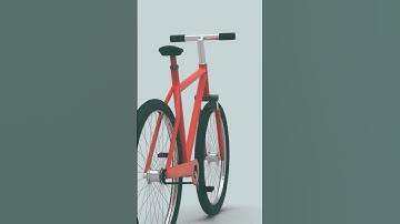 Autodisk Maya Bicycle Modeling & Kyeshort Render