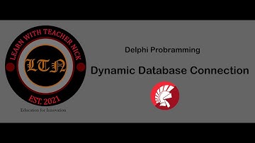 Delphi  Dynamic Connection to Database | delphi programming | database connection in delphi