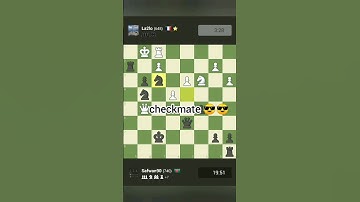A beautiful checkmate#shorts #checkmate #chessmaster #chesstraps #chessgambit
