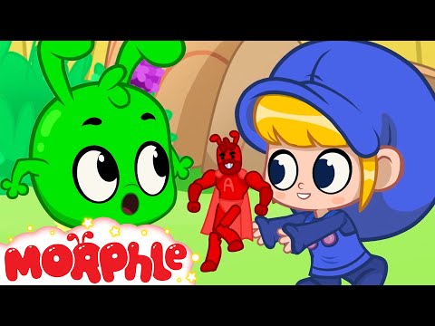 Orphle Superhero Saves the Day! | My Magic Pet Morphle | Funny Cartoons for Kids |  @Morphle TV ​