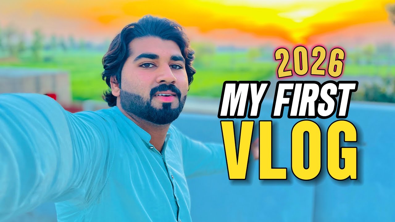 My First Vlog | Happy New Year 2026 - YouTube