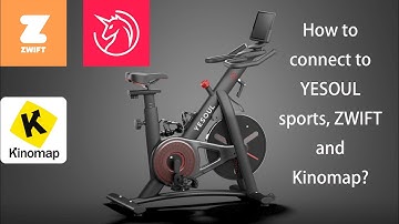 How to connect to YESOUL sports, ZWIFT and Kinomap?