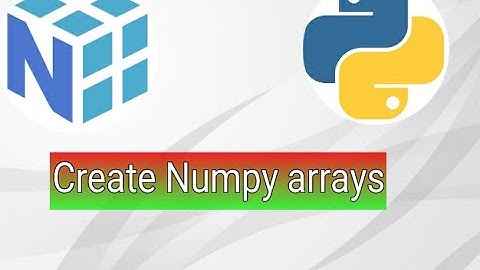 Numpy : create Numpy Arrays (hindi)