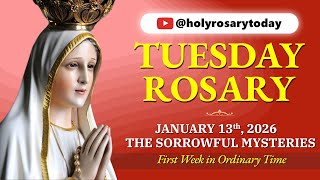 Download Lagu TUESDAY HOLY ROSARY ❤️ JANUARY 13, 2026 ❤️ THE SORROWFUL MYSTERIES OF THE ROSARY [VIRTUAL] MP3