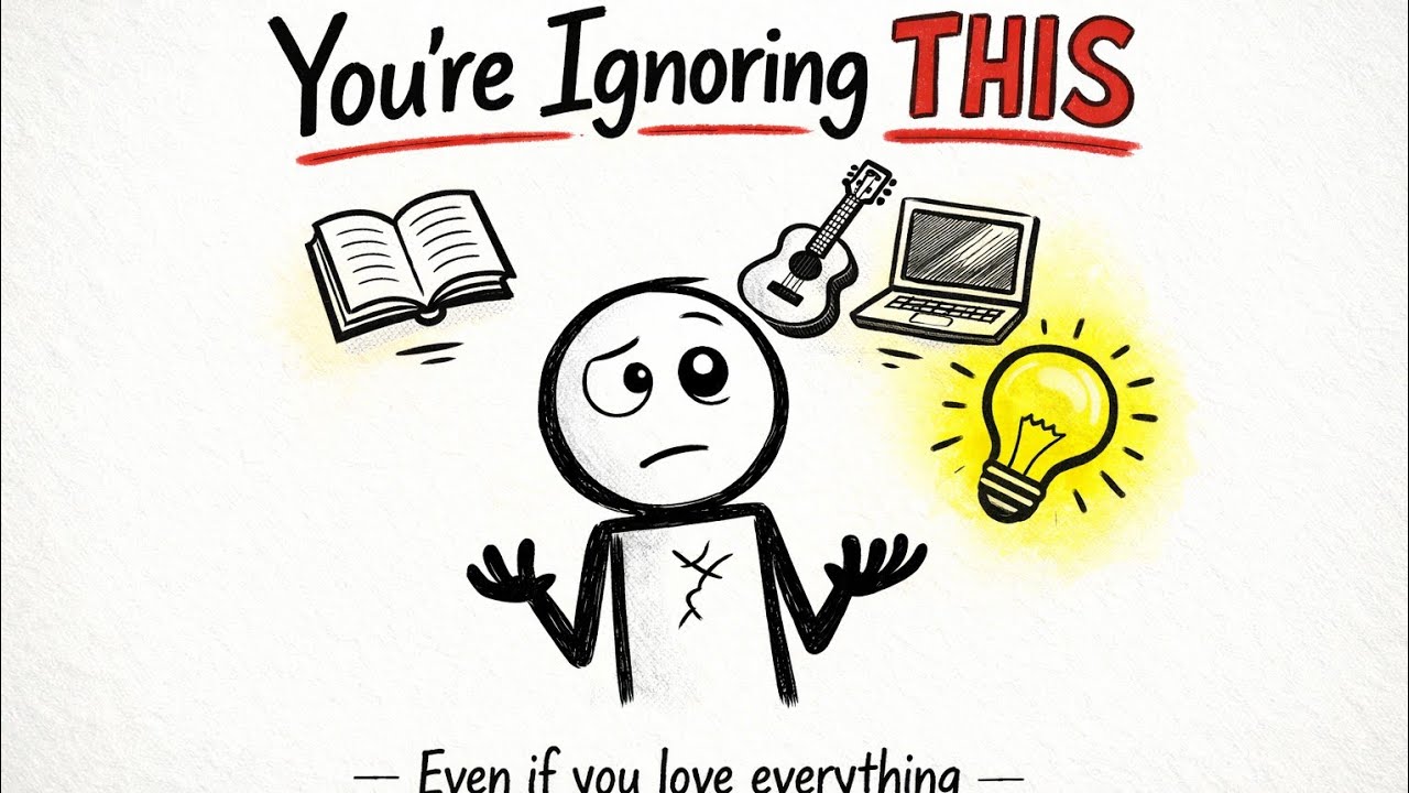 If You Have Too Many Interests, Don’t Ignore This.