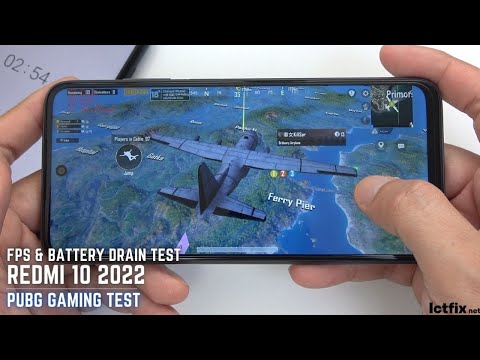 Xiaomi Redmi 10 2022 PUBG Gaming test