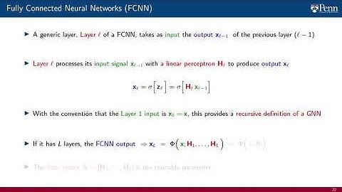 Lecture 4.4 - Fully Connected Neural Networks (FCNNs)
