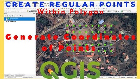 QGIS Research Tools | Generate Regular Points in QGIS and Determine their Coordinates