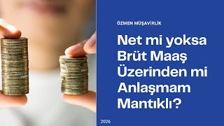 Net Maaş mı Brüt Maaş mı? Çalışanlar İçin Vergi ve SGK Rehberi