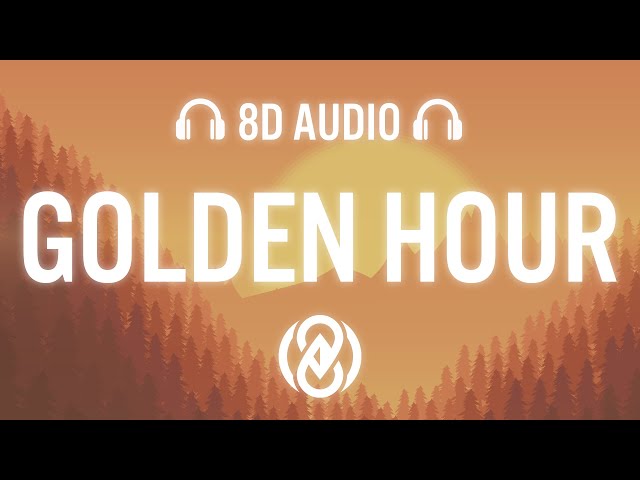 JVKE - golden hour (Lyrics) | 8D Audio 🎧 class=