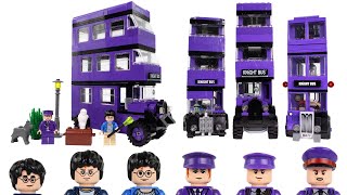 2004 LEGO Harry Potter 4755 Knight Bus vs 2011 & 2019!