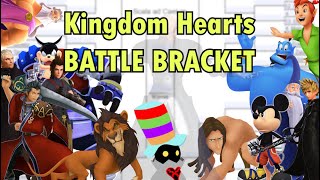 Kingdom Hearts Character Battle Bracket!