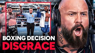 True Geordie reacts to Andy Ruiz vs Big Baby Miller ROBBERY