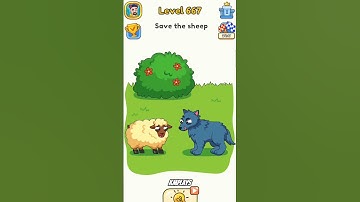 DOP 5 DAILY PUZZLE #667 - SAVE THE SHEEP #dop5 #dop5shorts #dop5gameplay #viral #shorts