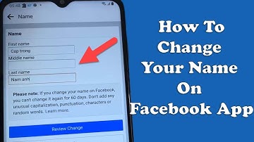How to change your name on the Facebook mobile app of 2022 | Best Android Apps