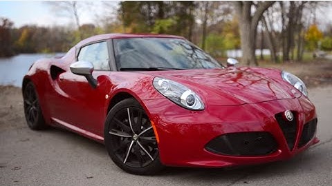 2015 Alfa Romeo 4C Review