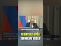 Paşinyanla bağlı sərəncam verildi