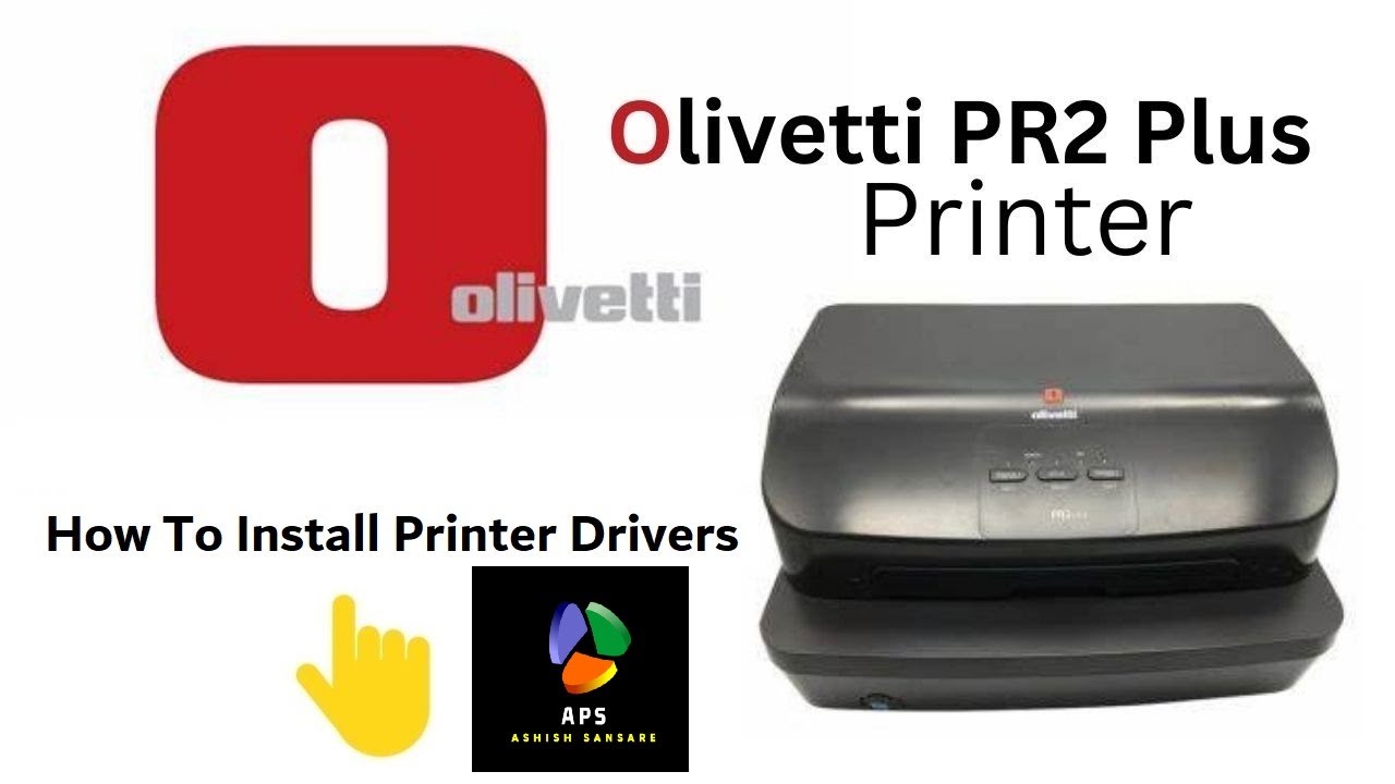 Cape bringe handlingen sortere How To Install Olivetti Printer Drivers - YouTube