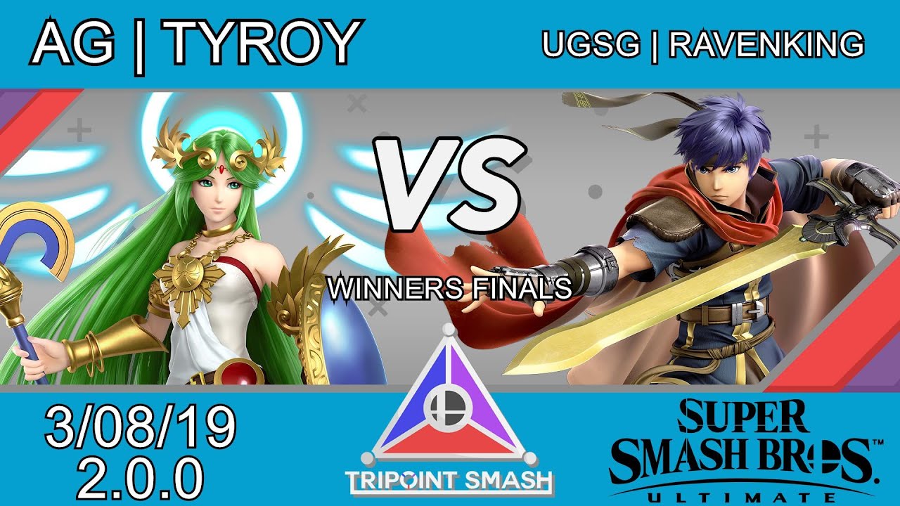 Tripoint Smash 51 - Winners Finals - AG | Tyroy(Palutena) Vs. UGSG | Ravenking(Ike) - YouTube