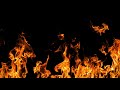 Fire and flame overlay 18  royalty free green screen footage