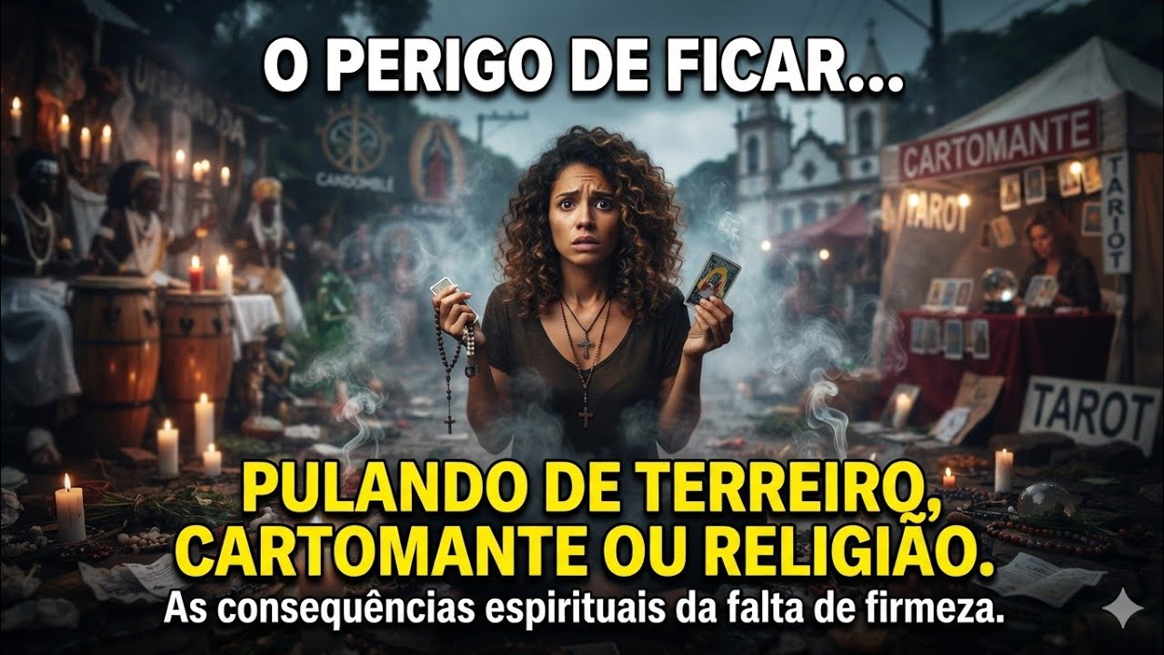 O perigo de ficar pulando de Terreiro em Terreiro, Cartomante em Cartomante ou Religião em Religião 