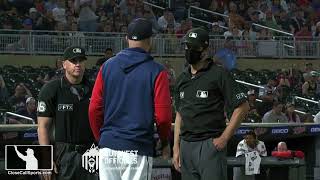 Ejection 038 - John Tumpane Ejects Rocco Baldelli After 10th Inning Obstruction Call Against Twins