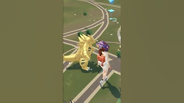 Found Most Worst Wild Tyranitar! #shorts #tyranitar #ultragoo #catch #evolved #rare #spawn #pokemon