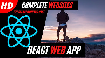 Build Real World Web App Using REACT.JS in 2022 |  REACT.JS Web Development Course For Beginners